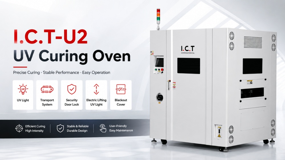 ICT UV תנור אשפרה