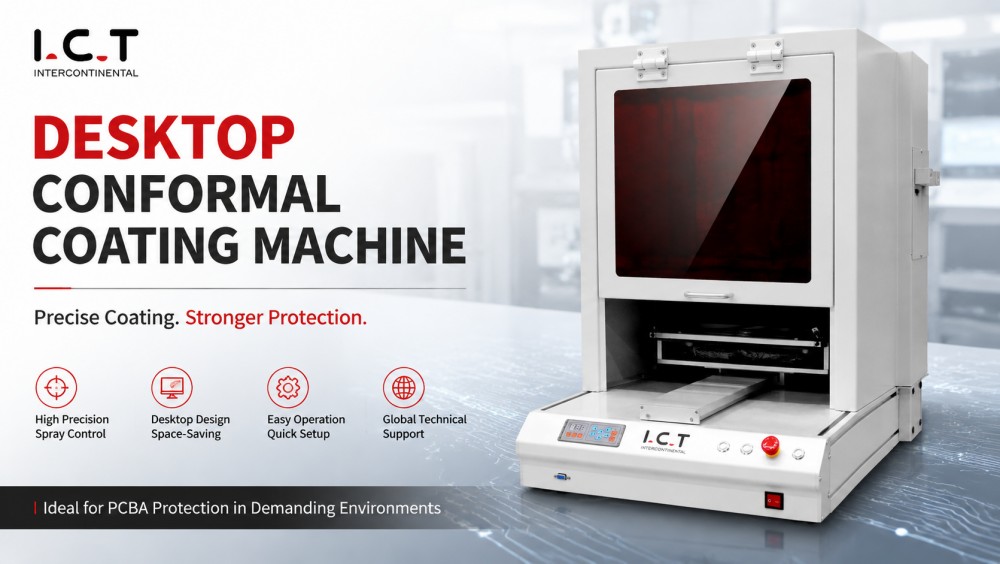 מכונת ציפוי שולחנית ICT