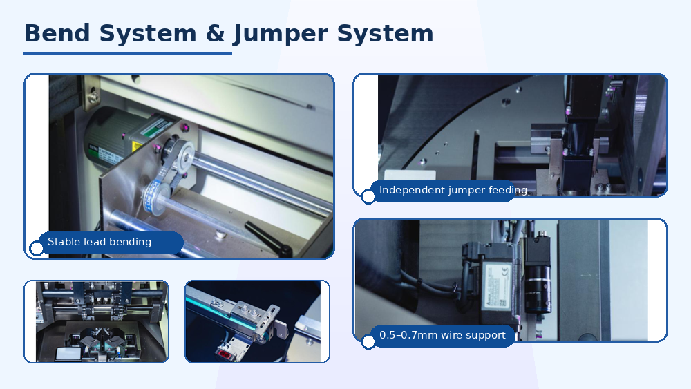 Bend System And Jumper System מערכת כיפוף ומערכת מגשרים