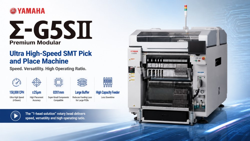 Yamaha Σ-G5SⅡ SMT Pick and Place Machine