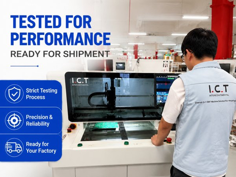 I.C.T Engineers Test PCBA Router Machine Before Shipment.jpg