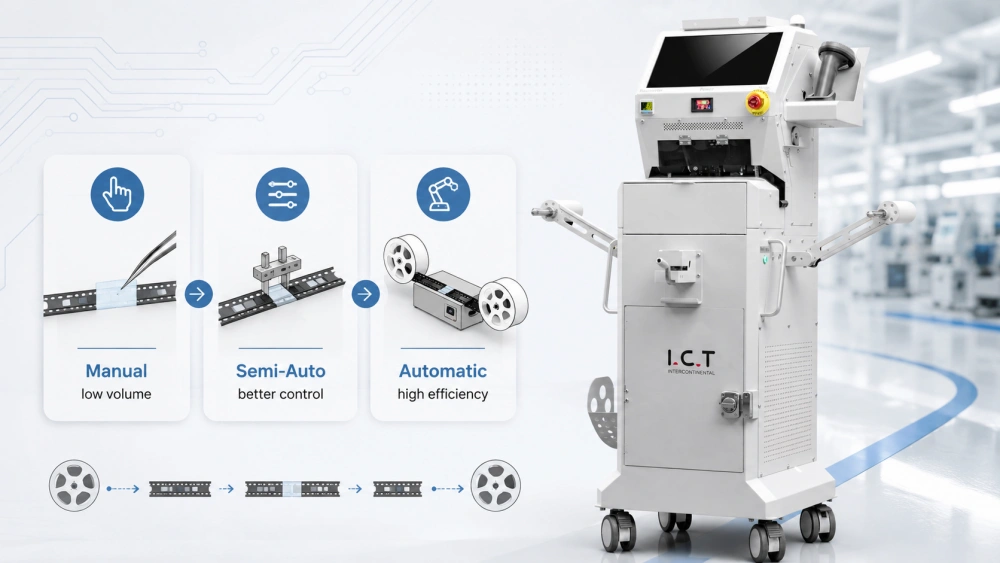 סוגים עיקריים של SMT Splicing Solutions.webp