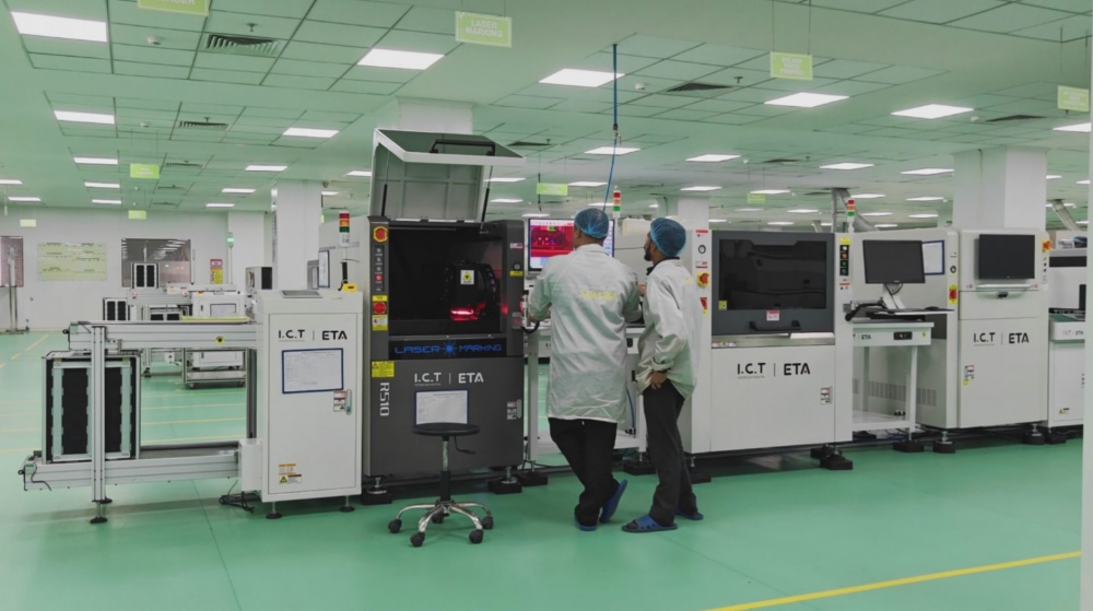תמיכה טכנית ICT עבור לוח אם מחשב SMT ו-THT קו בהודו.jpg